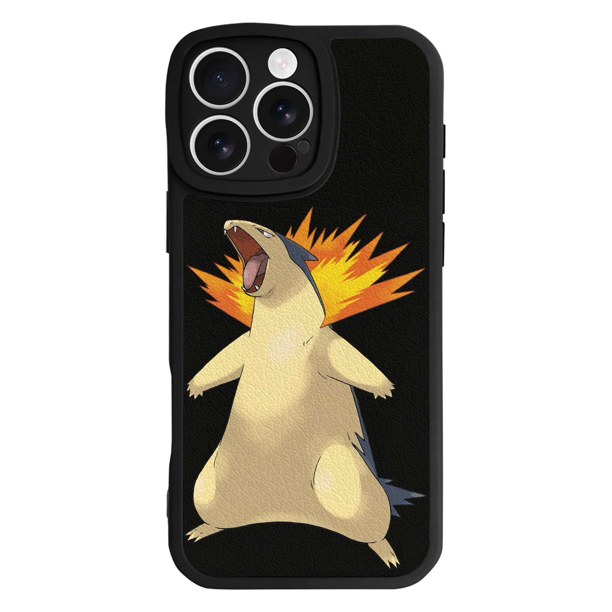 （画像用） ポケットモンスター Pokémon 【iPhone 16シリーズ対応】シリコンスマホケース（レザー調） 材質：シリコン